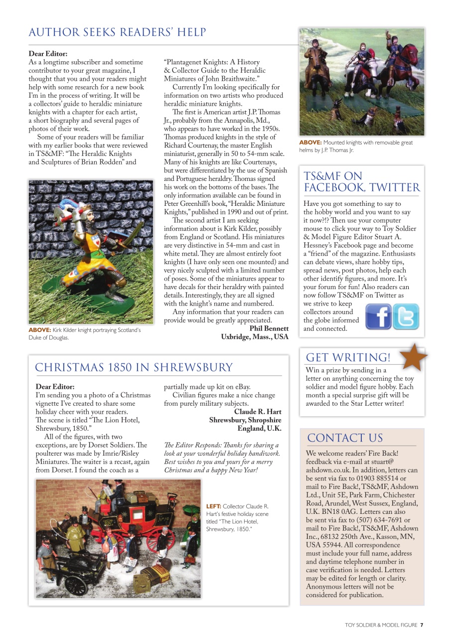 Toy Soldier & Model Figure Preview Pages