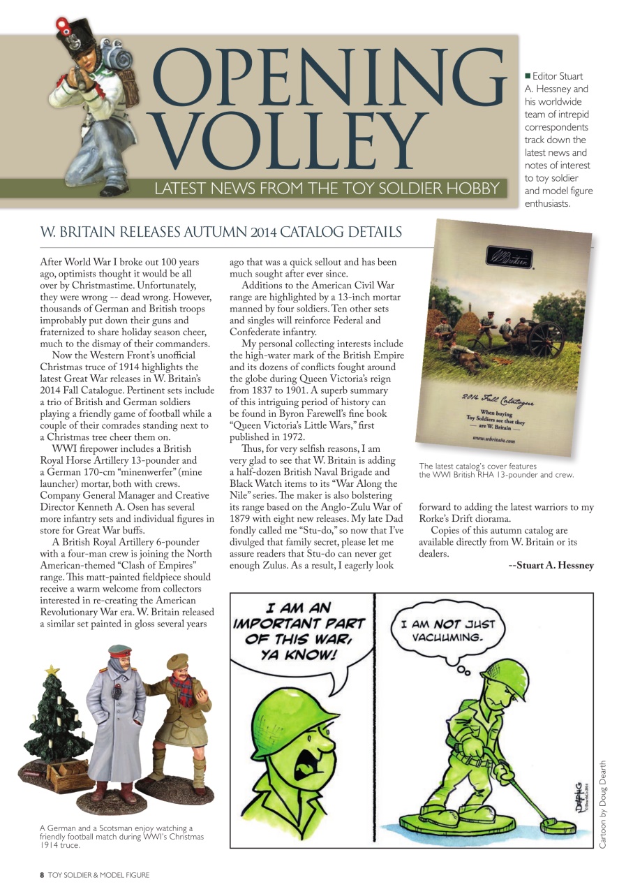 Toy Soldier & Model Figure Preview Pages