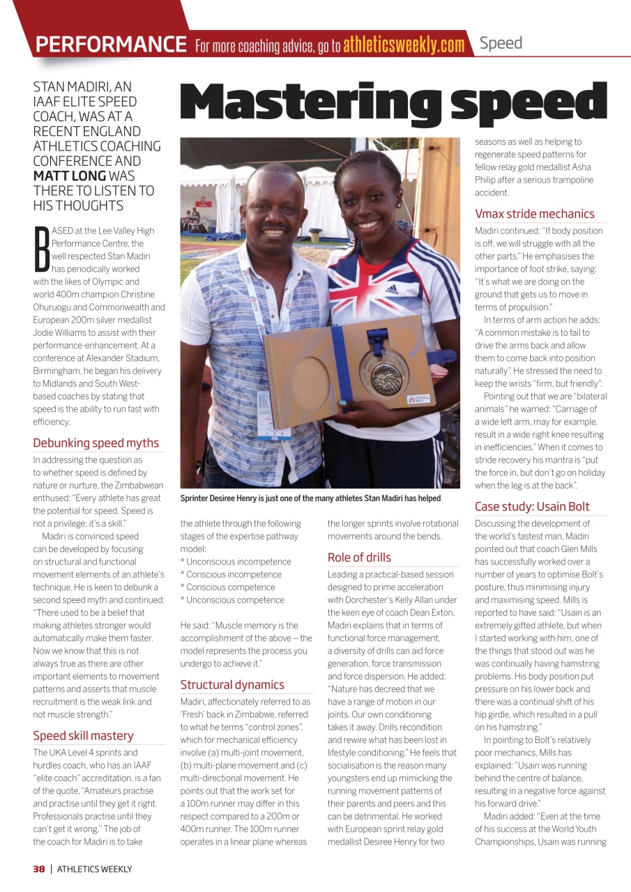 AW – Athletics Weekly Magazine Preview Pages