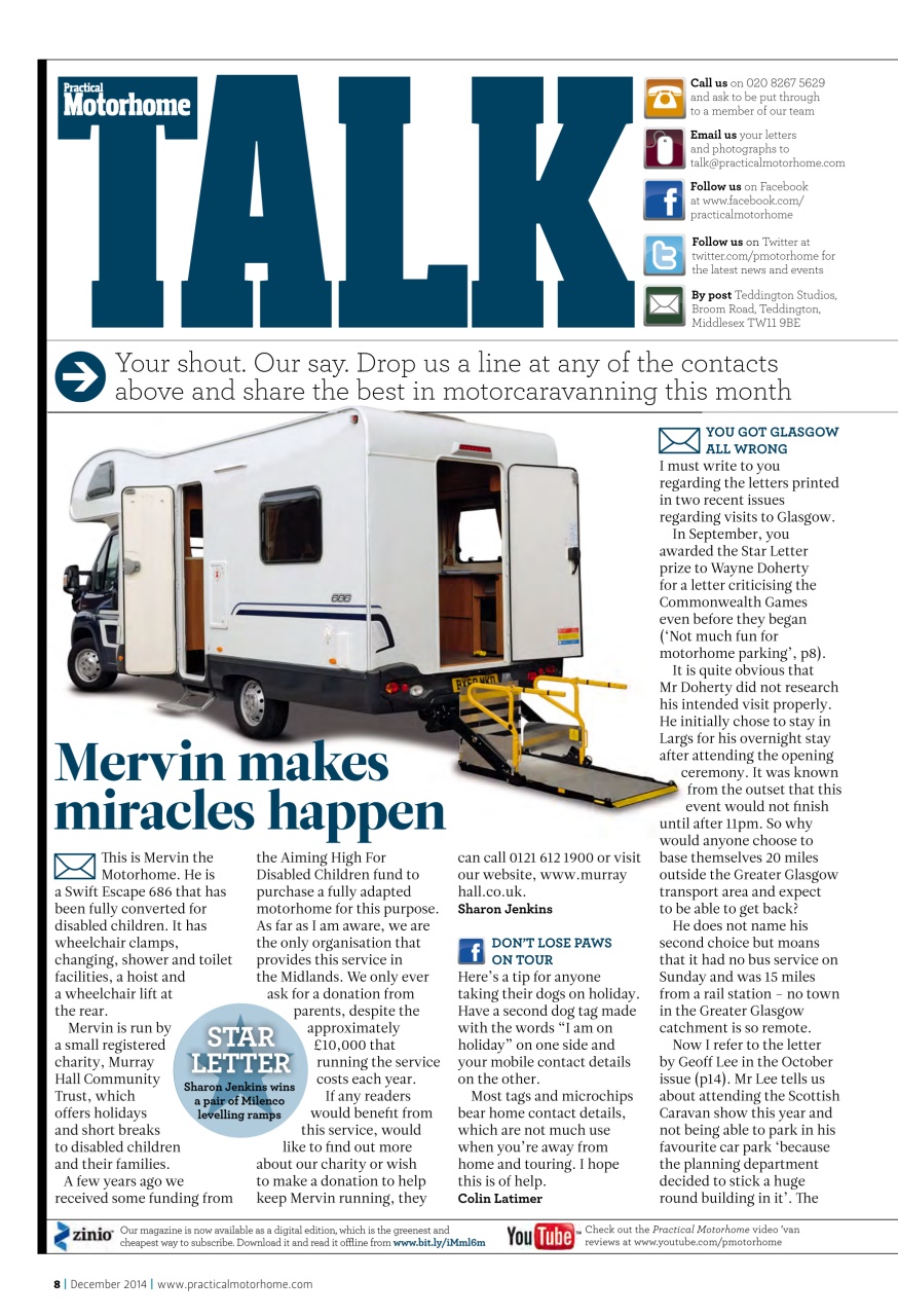 Practical Motorhome Preview Pages