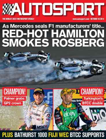 Autosport issue 16th October 2014