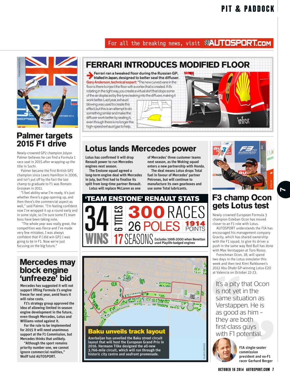 Autosport Preview Pages