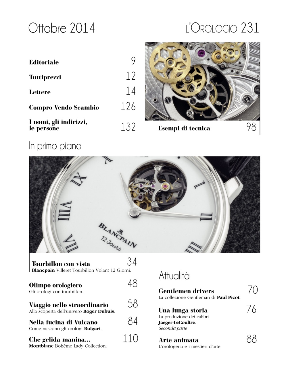 L'Orologio Preview Pages