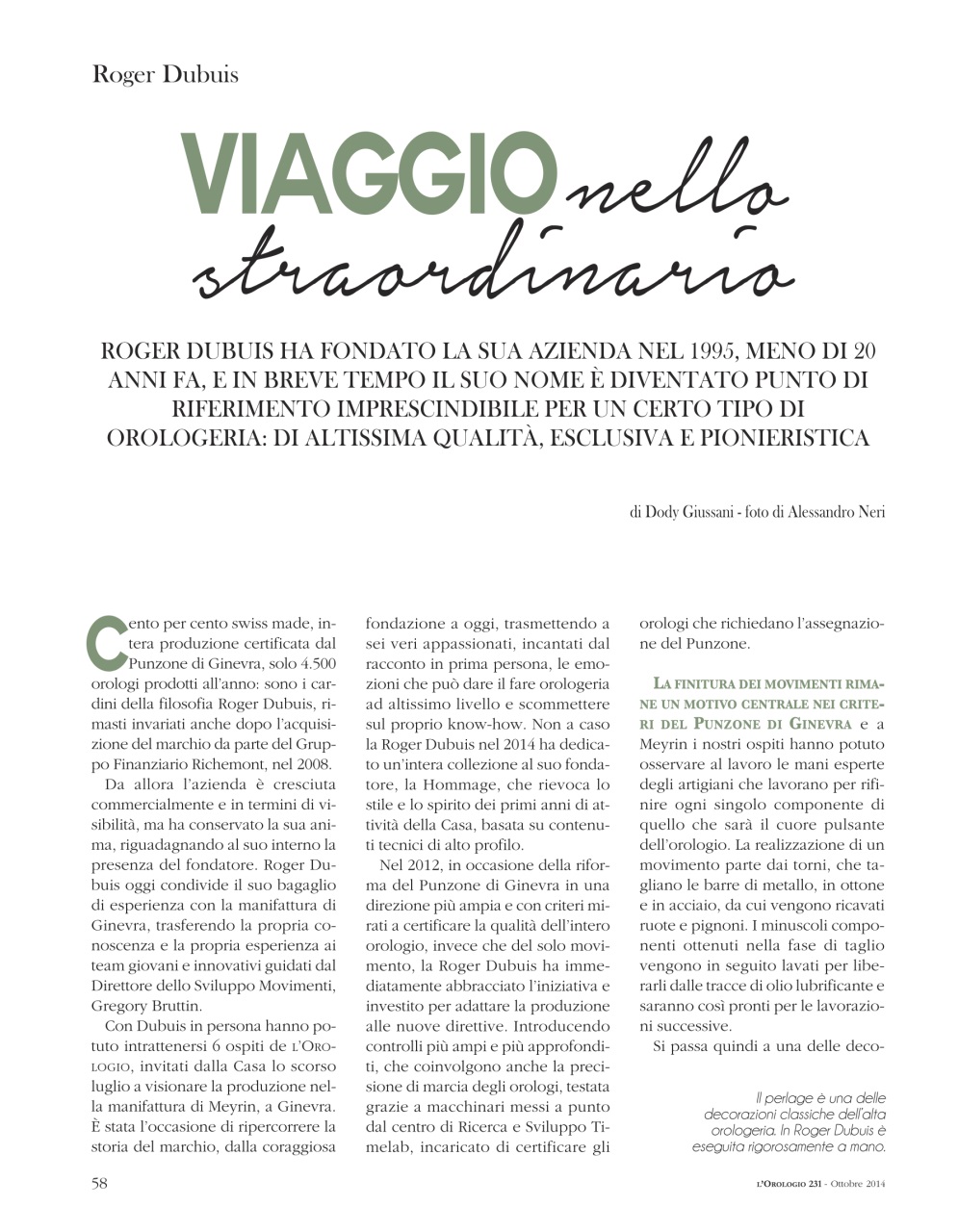 L'Orologio Preview Pages