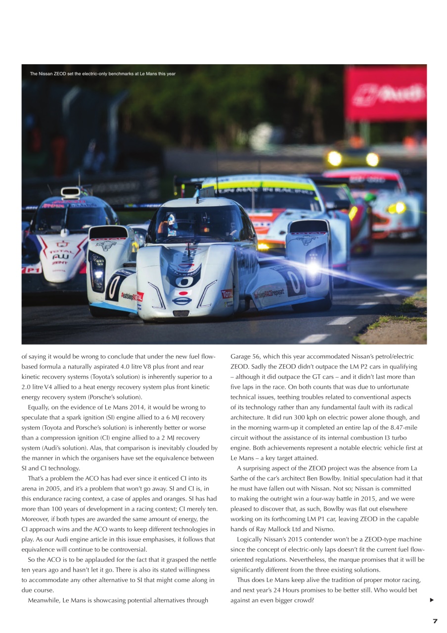 Race Engine Technology Preview Pages