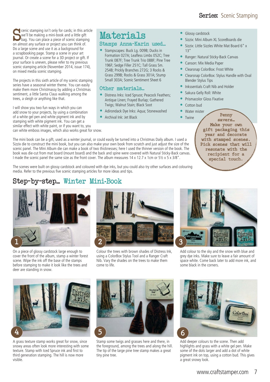 Craft Stamper Preview Pages