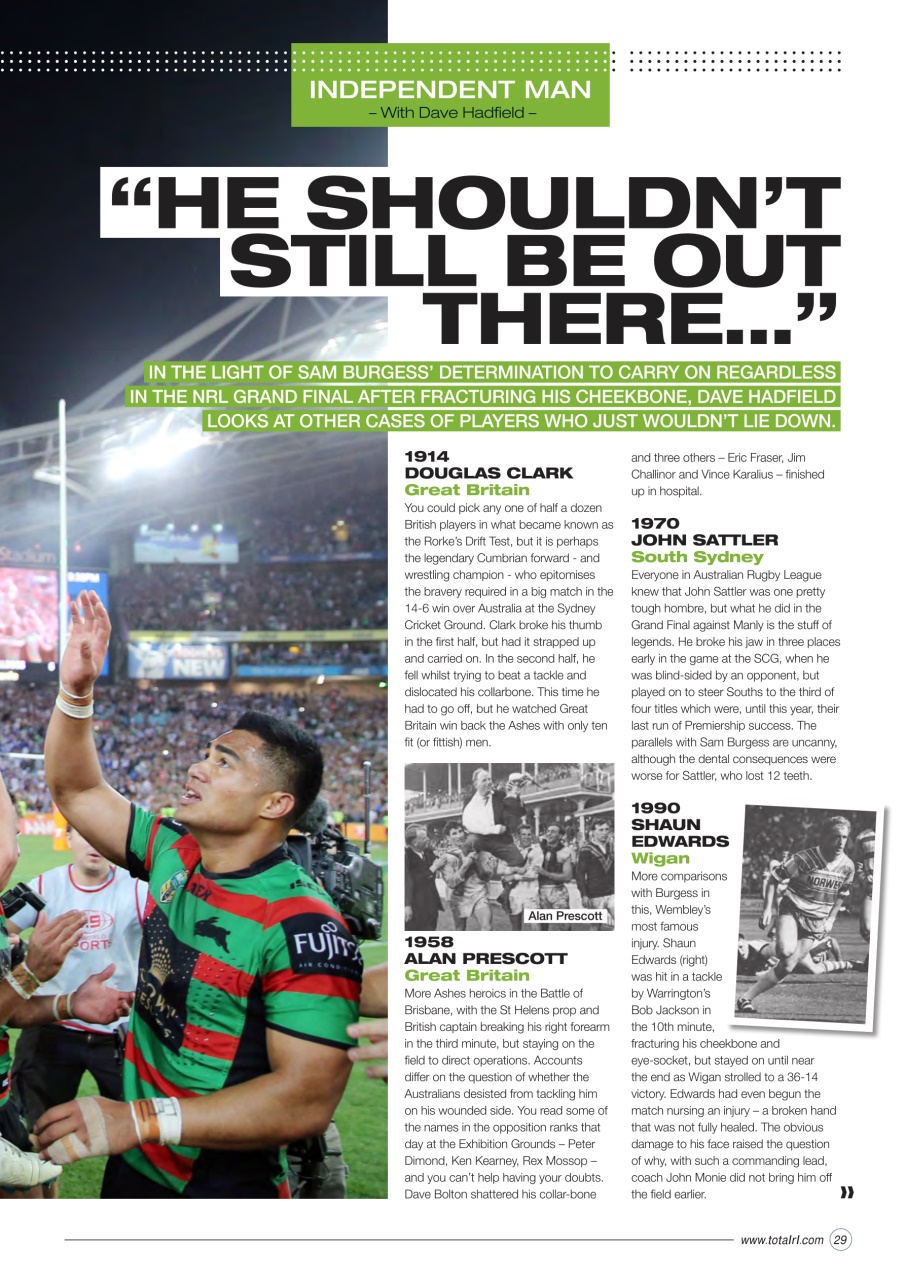 Rugby League World Preview Pages