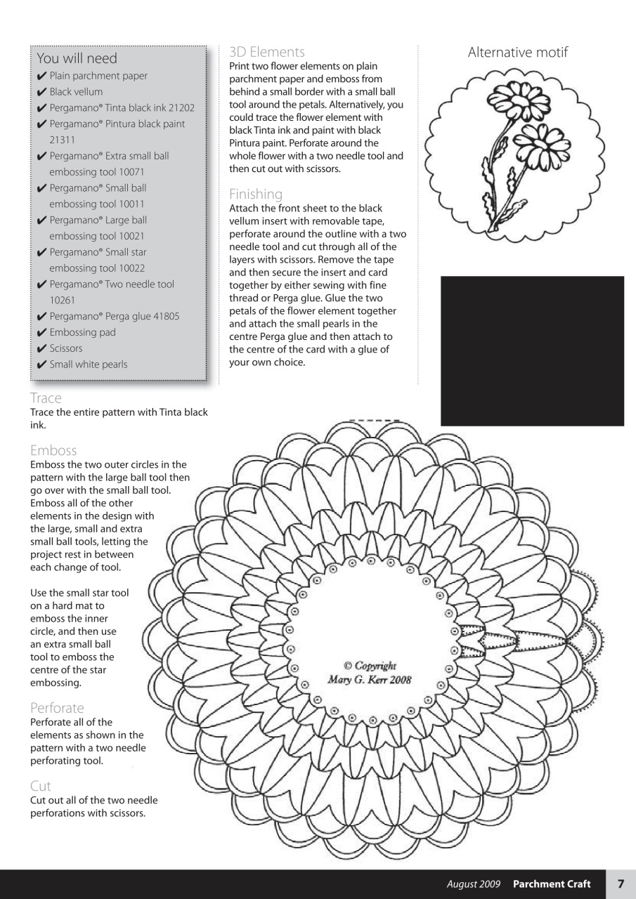 Parchment Craft Preview Pages