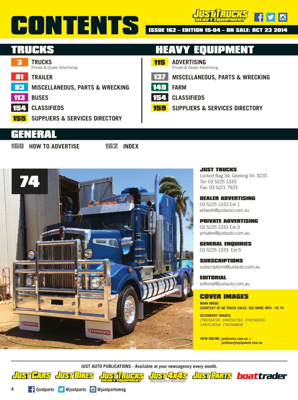 JUST TRUCKS Preview Pages