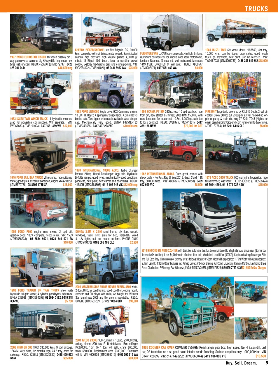 JUST TRUCKS Preview Pages