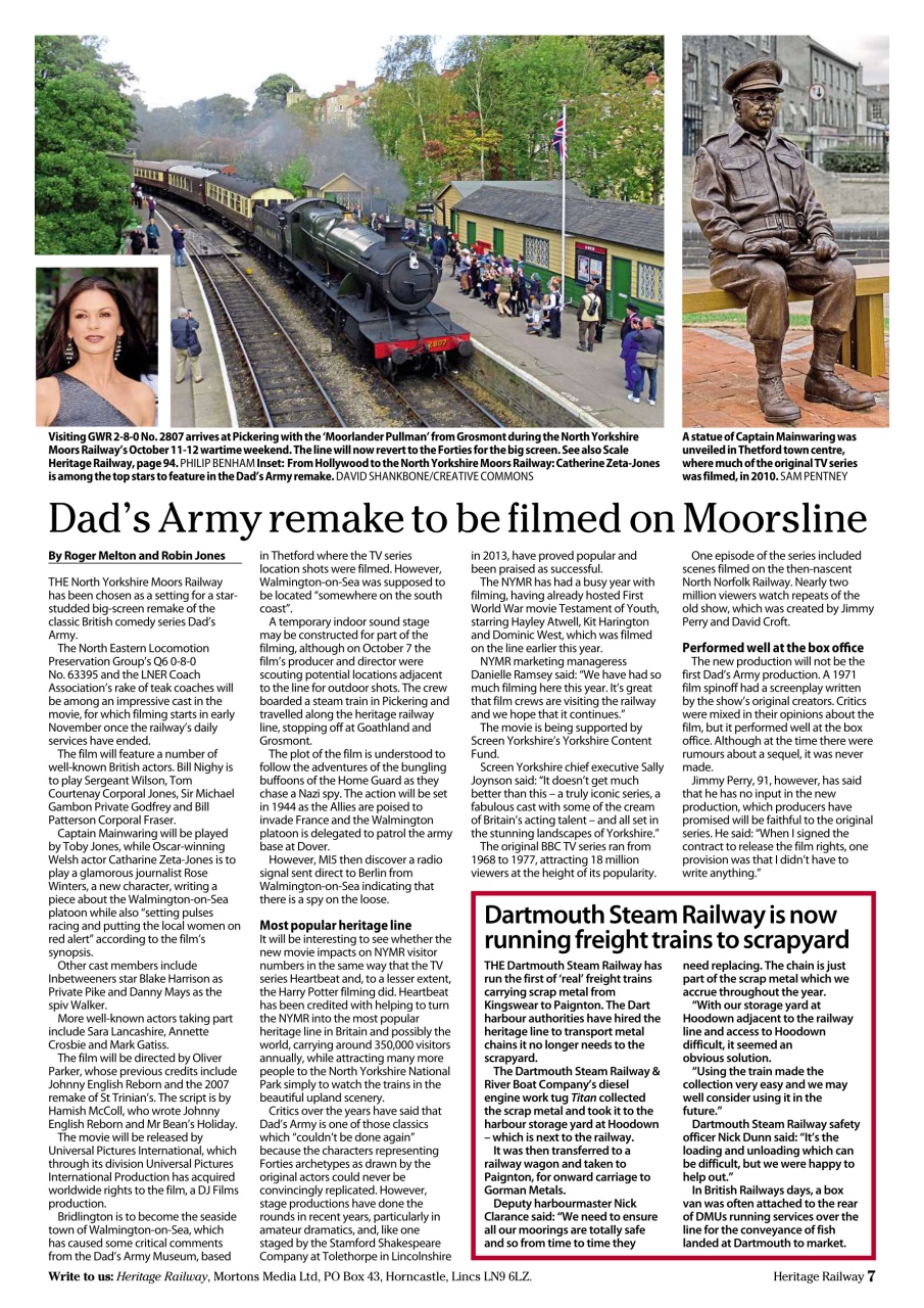 Heritage Railway Preview Pages