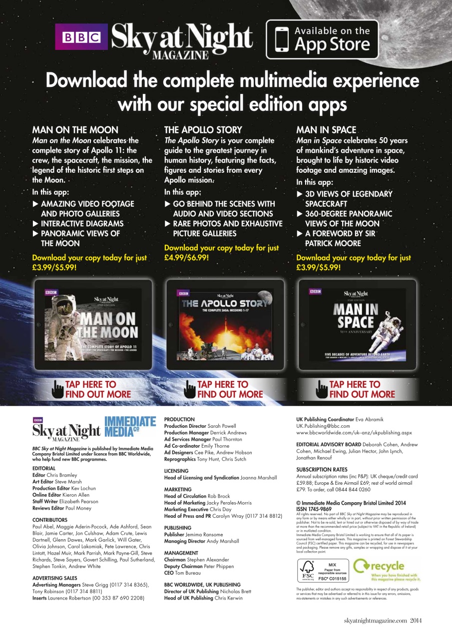 BBC Sky at Night Magazine Preview Pages