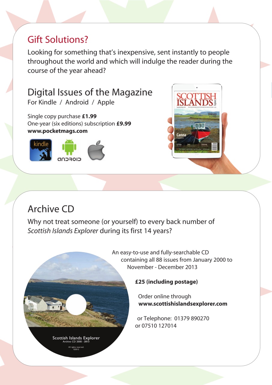 Scottish Islands Explorer Preview Pages