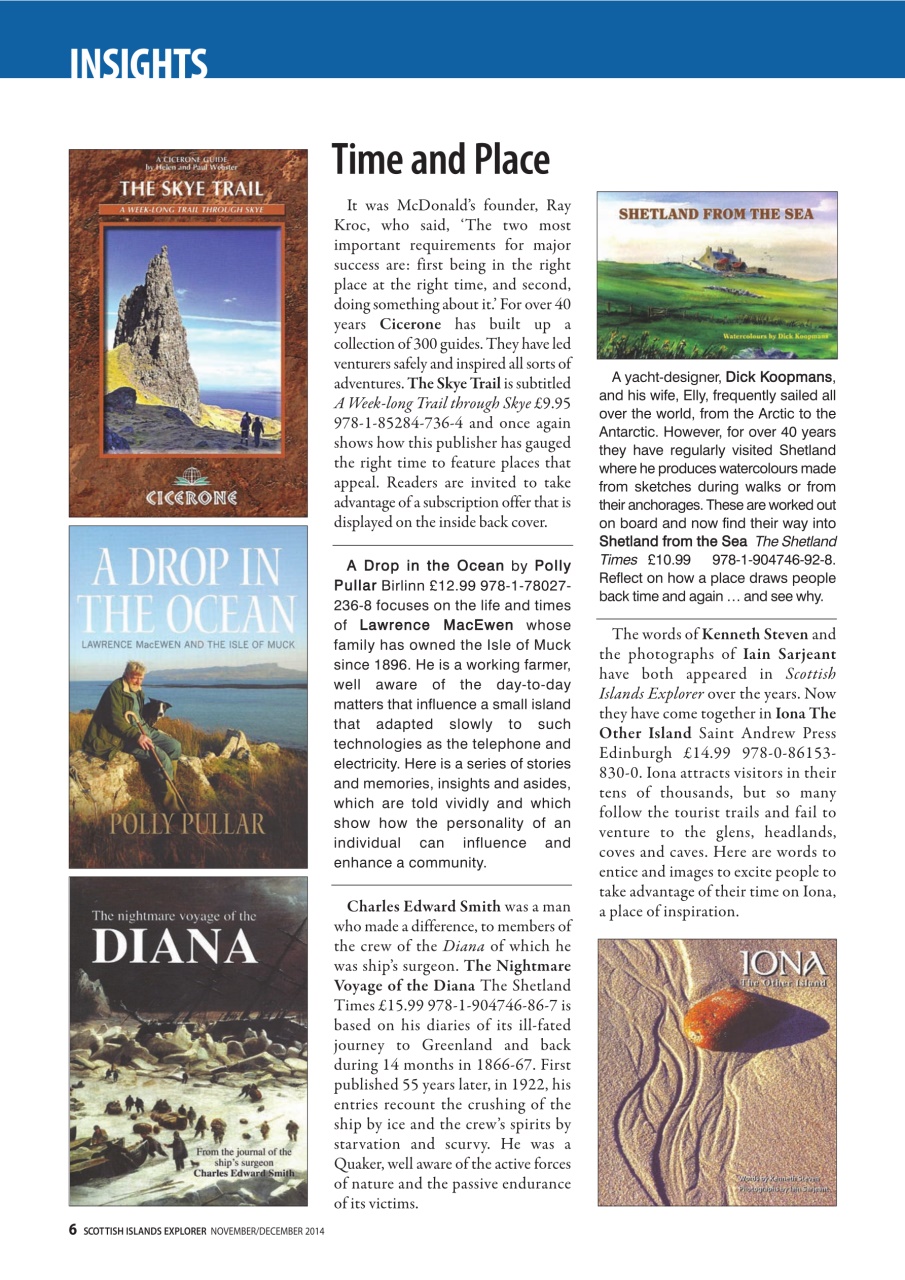 Scottish Islands Explorer Preview Pages