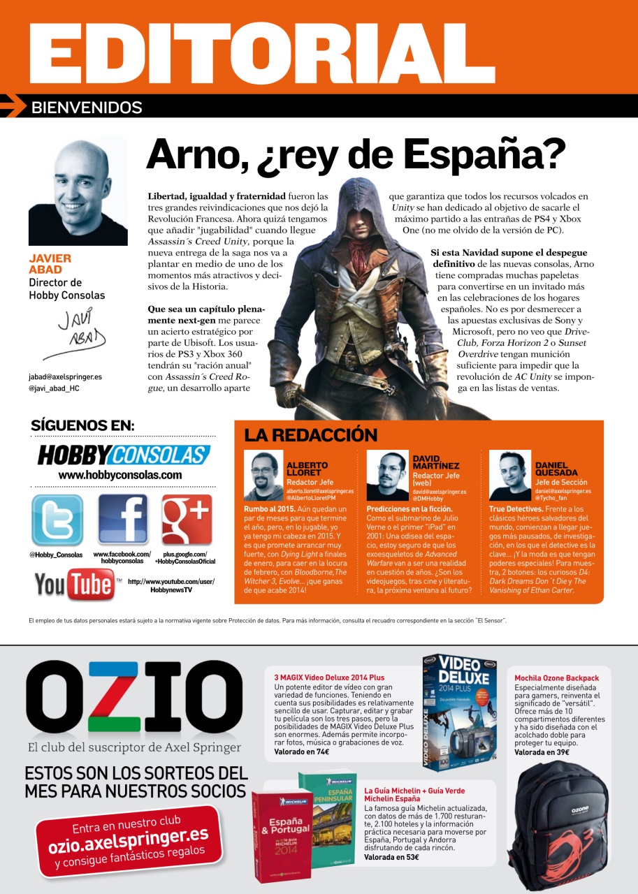 Hobby Consolas Preview Pages