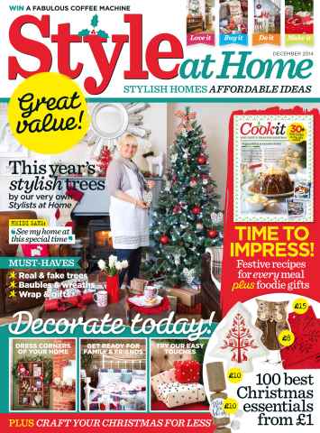 Style at Home issue December 2014