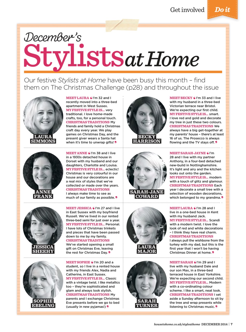 Style at Home Preview Pages