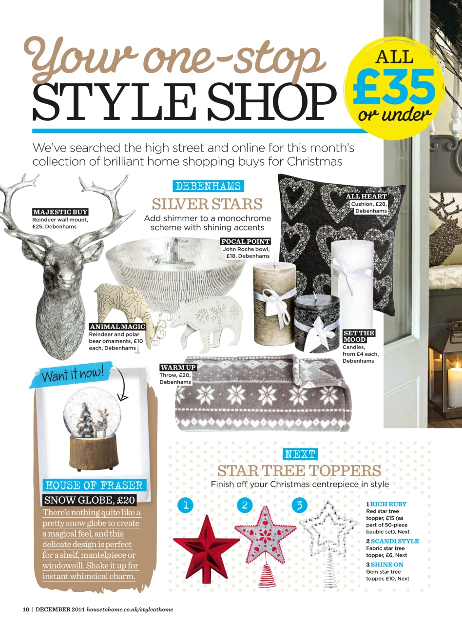 Style at Home Preview Pages