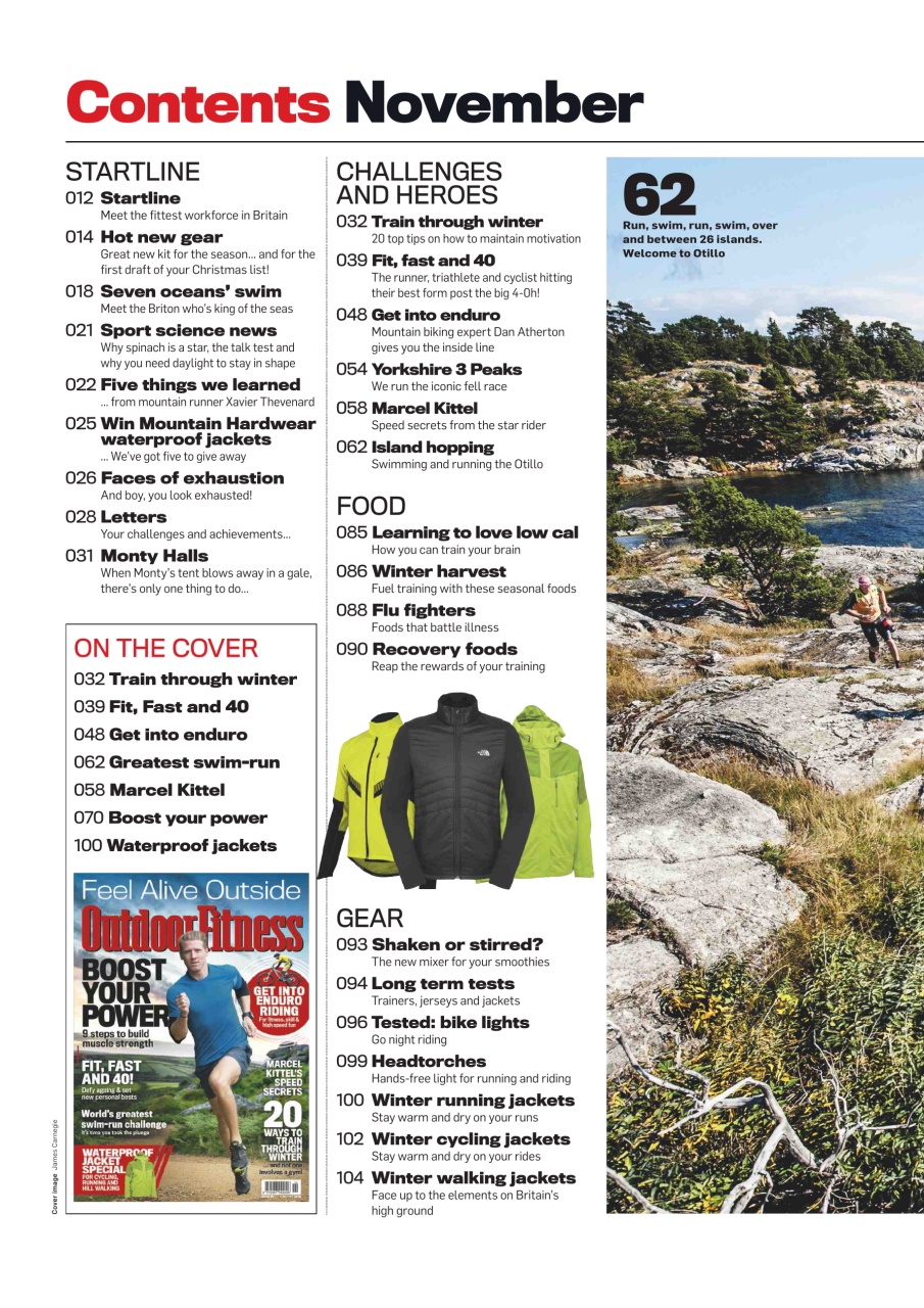 Outdoor Fitness & Adventure Preview Pages
