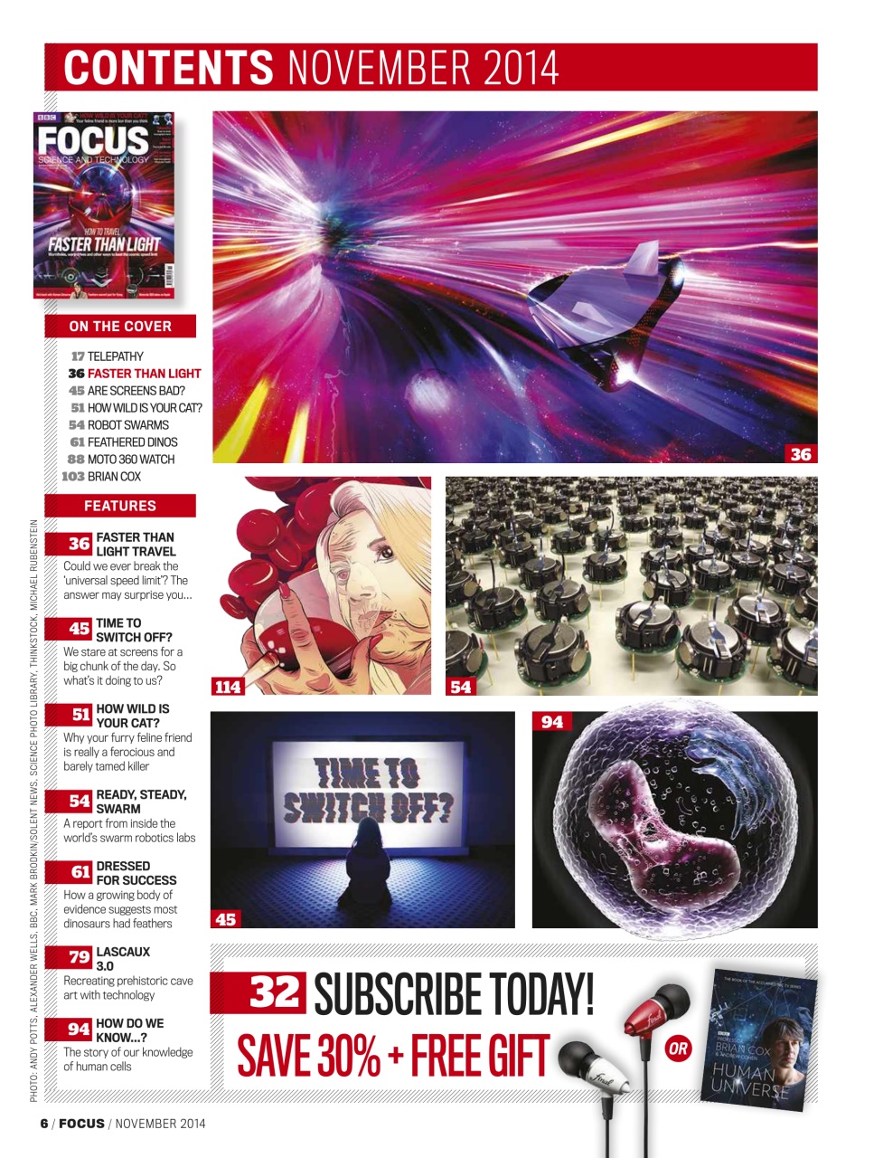 BBC Science Focus Magazine Preview Pages