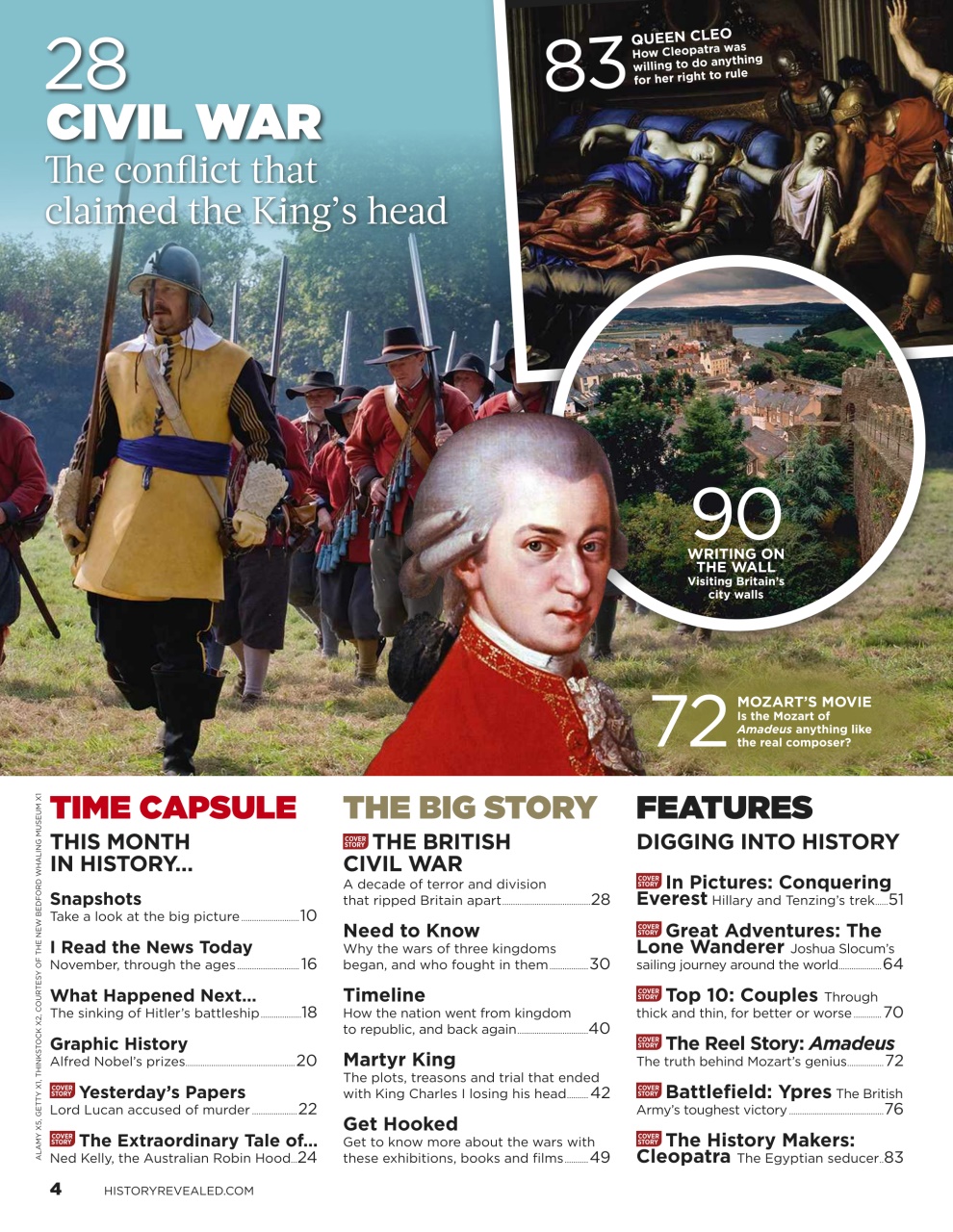 BBC History Revealed Magazine Preview Pages