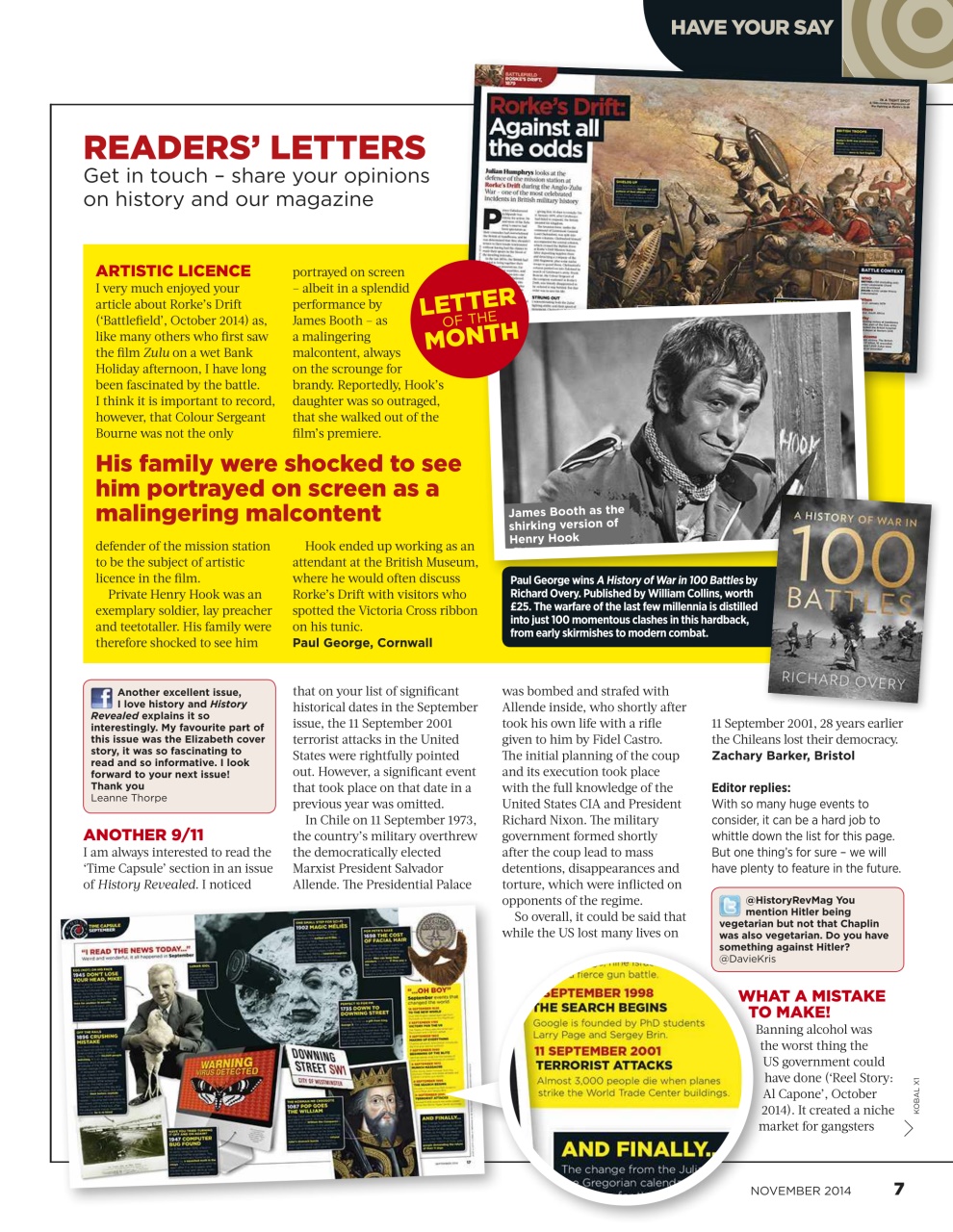BBC History Revealed Magazine Preview Pages
