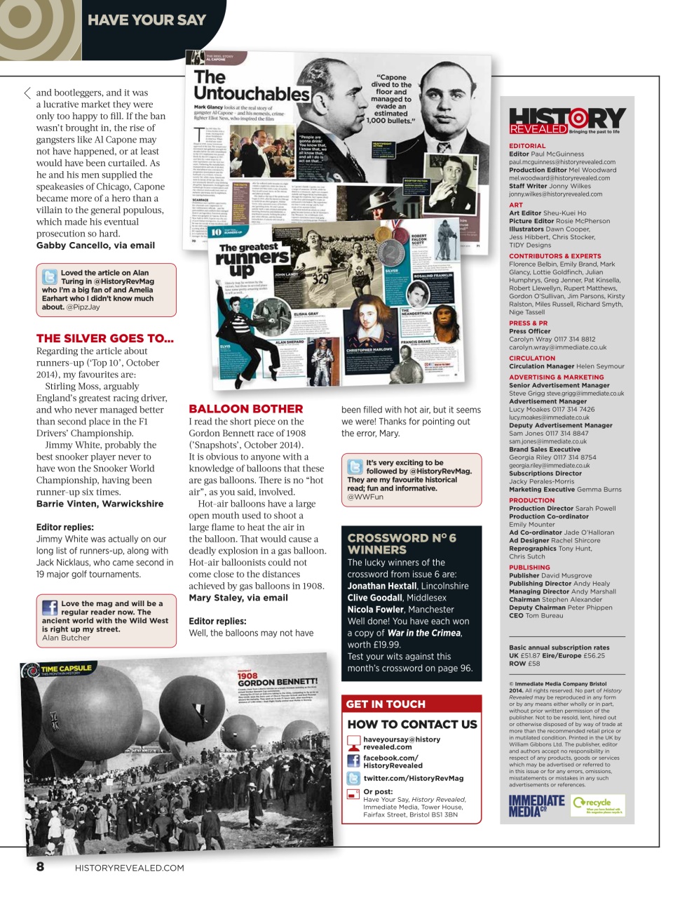 BBC History Revealed Magazine Preview Pages