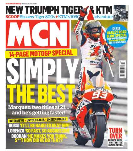 MCN issue 15th October 2014