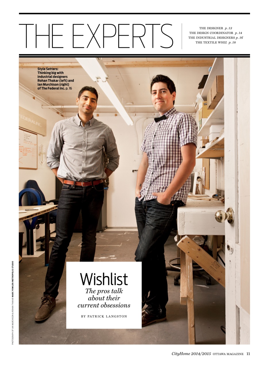 Ottawa Magazine Preview Pages