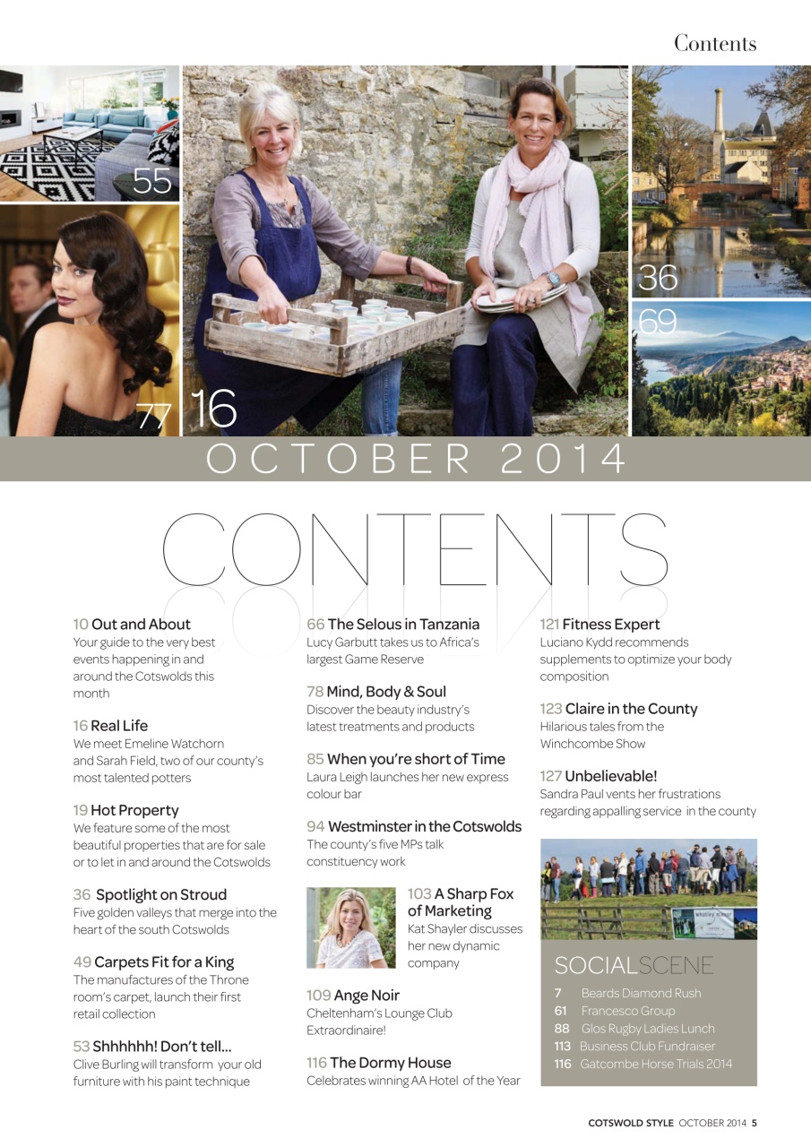 Cotswold Style Preview Pages
