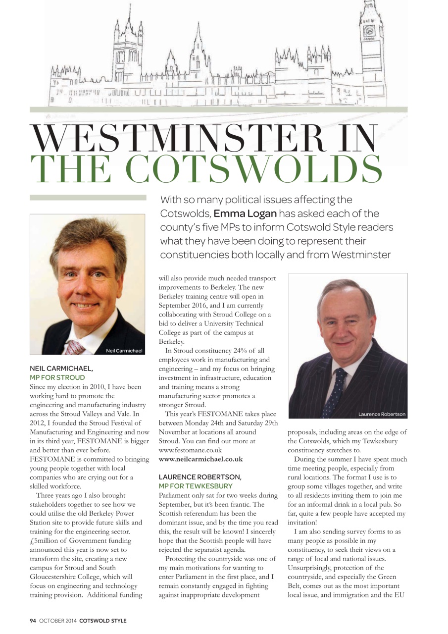 Cotswold Style Preview Pages
