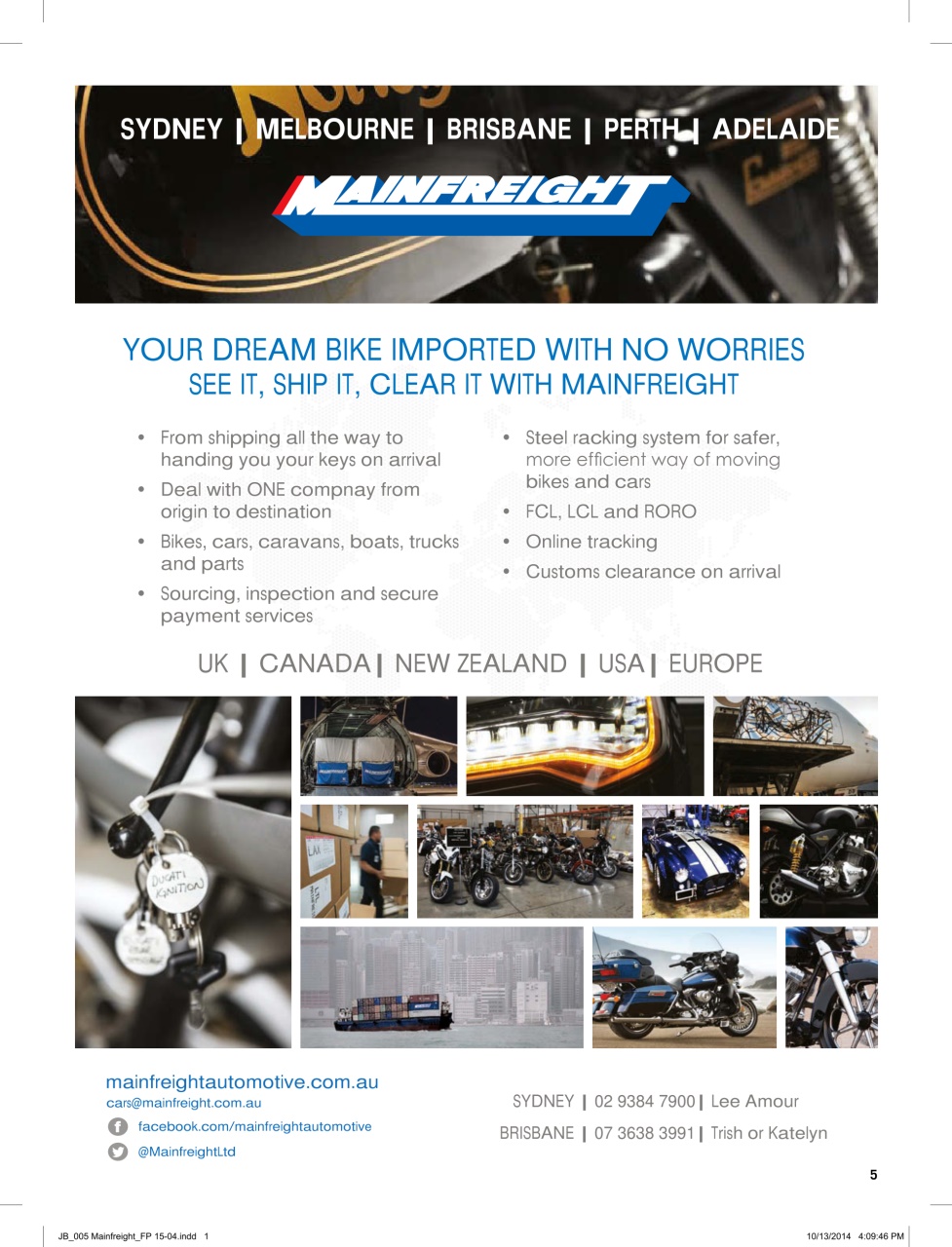 JUST BIKES Preview Pages