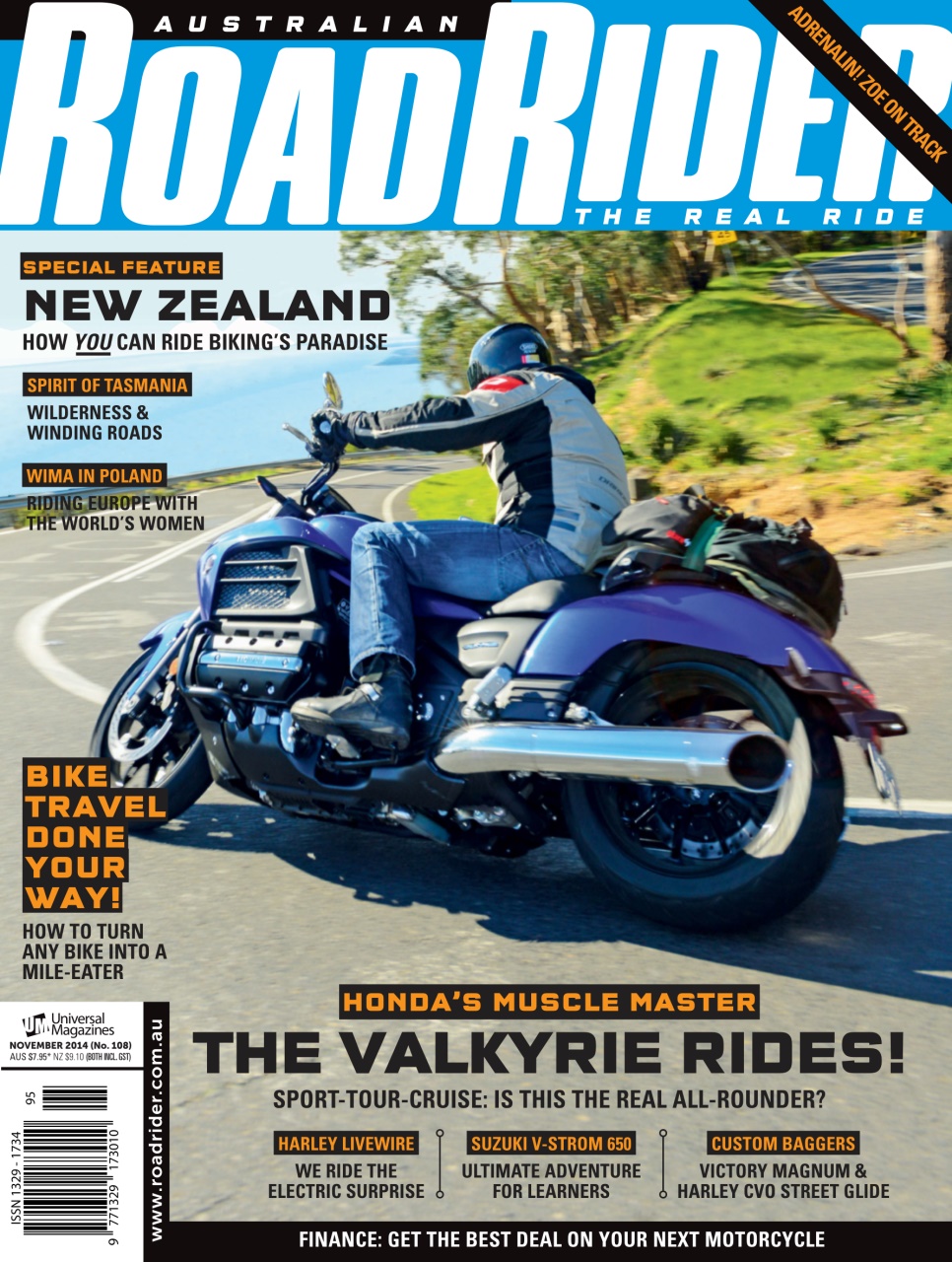 Australian Road Rider Preview Pages