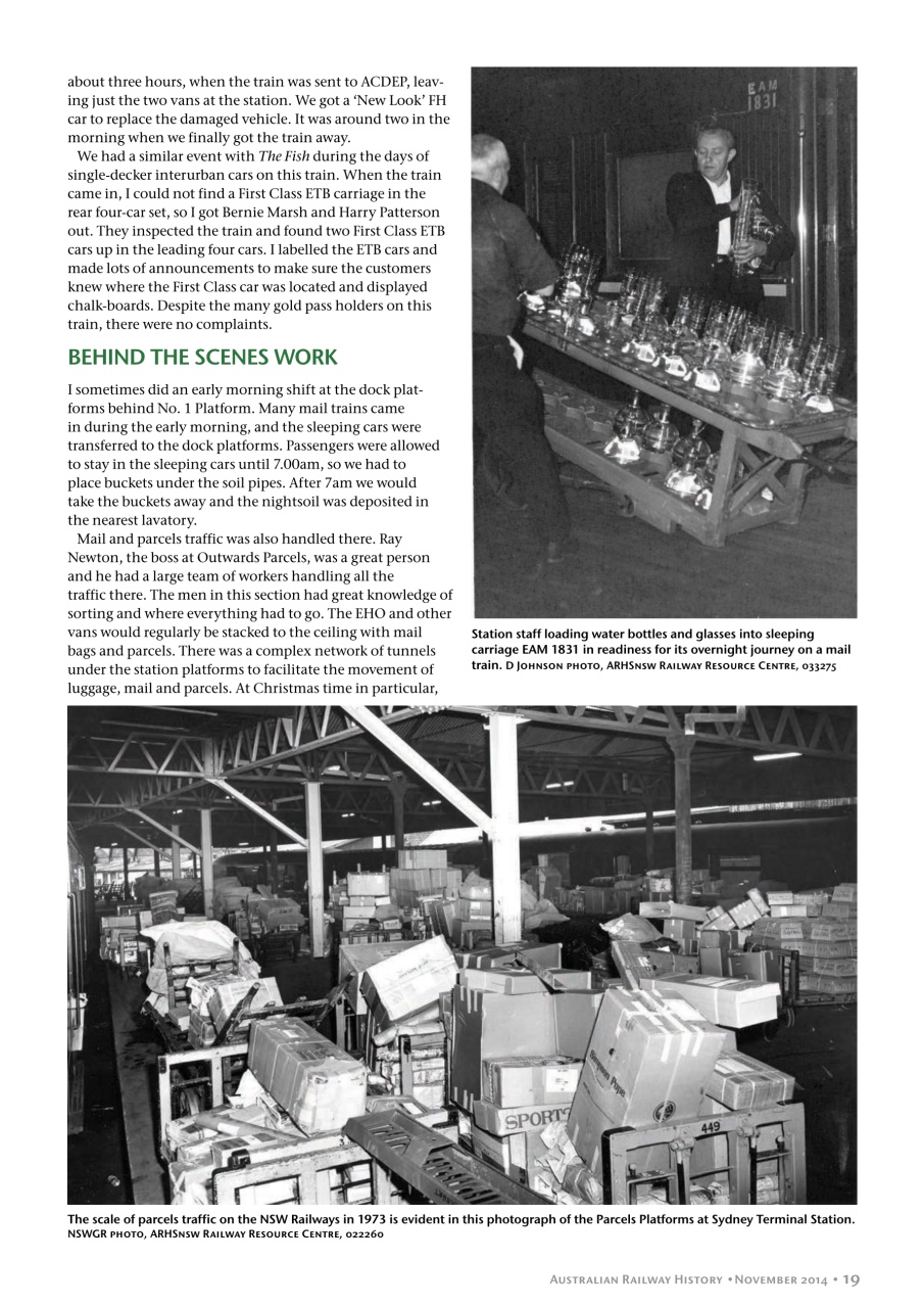 Australian Railway History Preview Pages