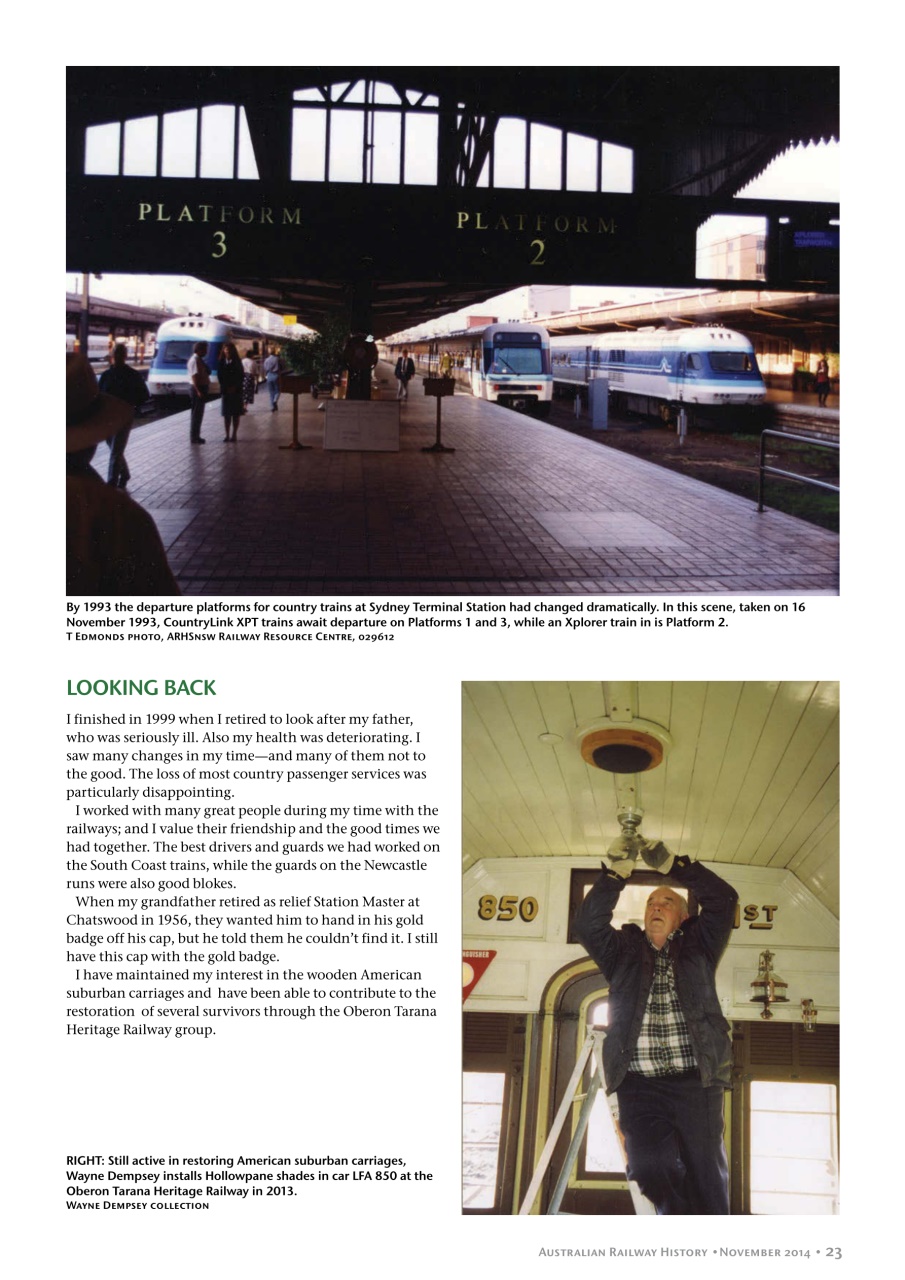 Australian Railway History Preview Pages