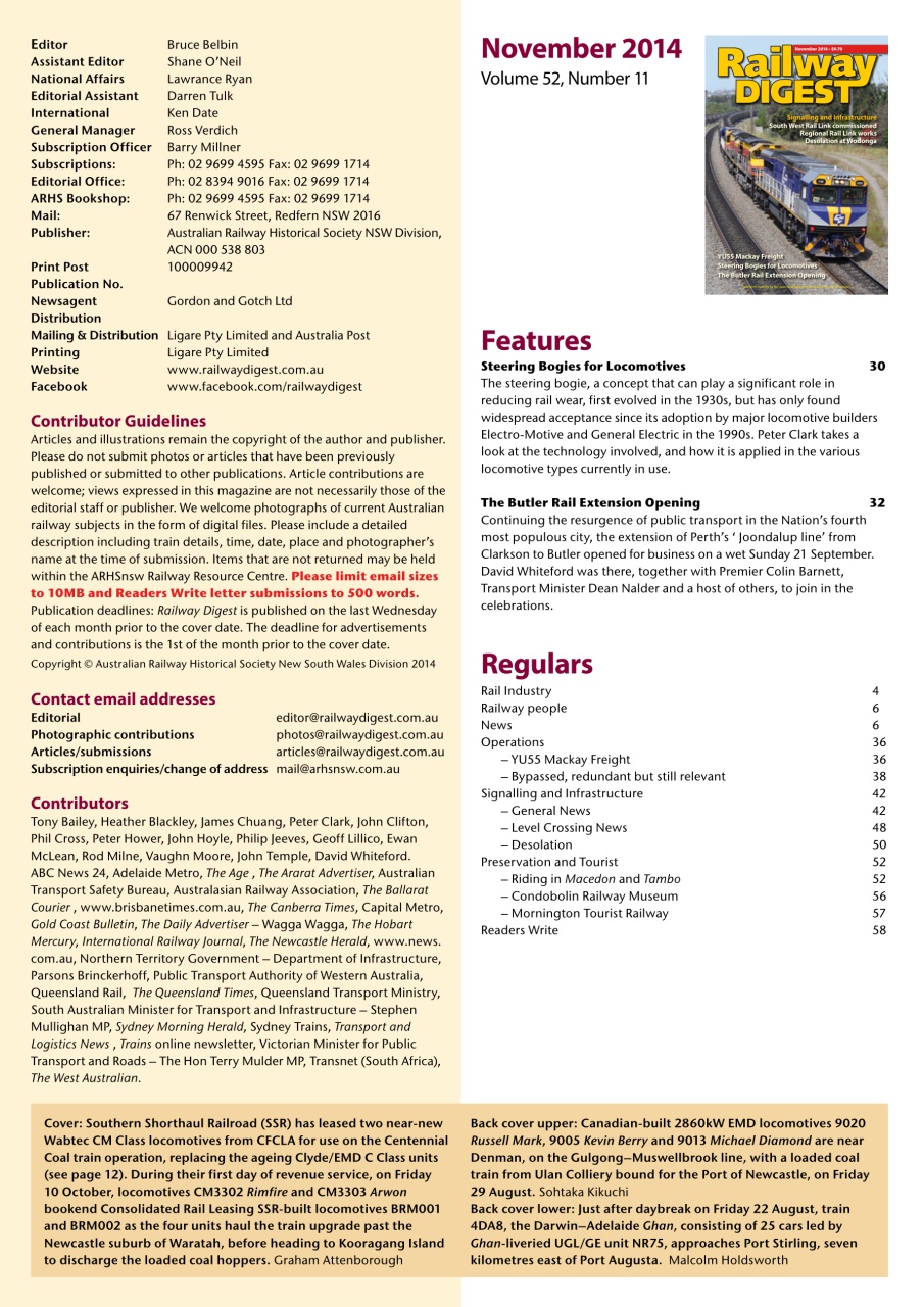 Railway Digest Preview Pages
