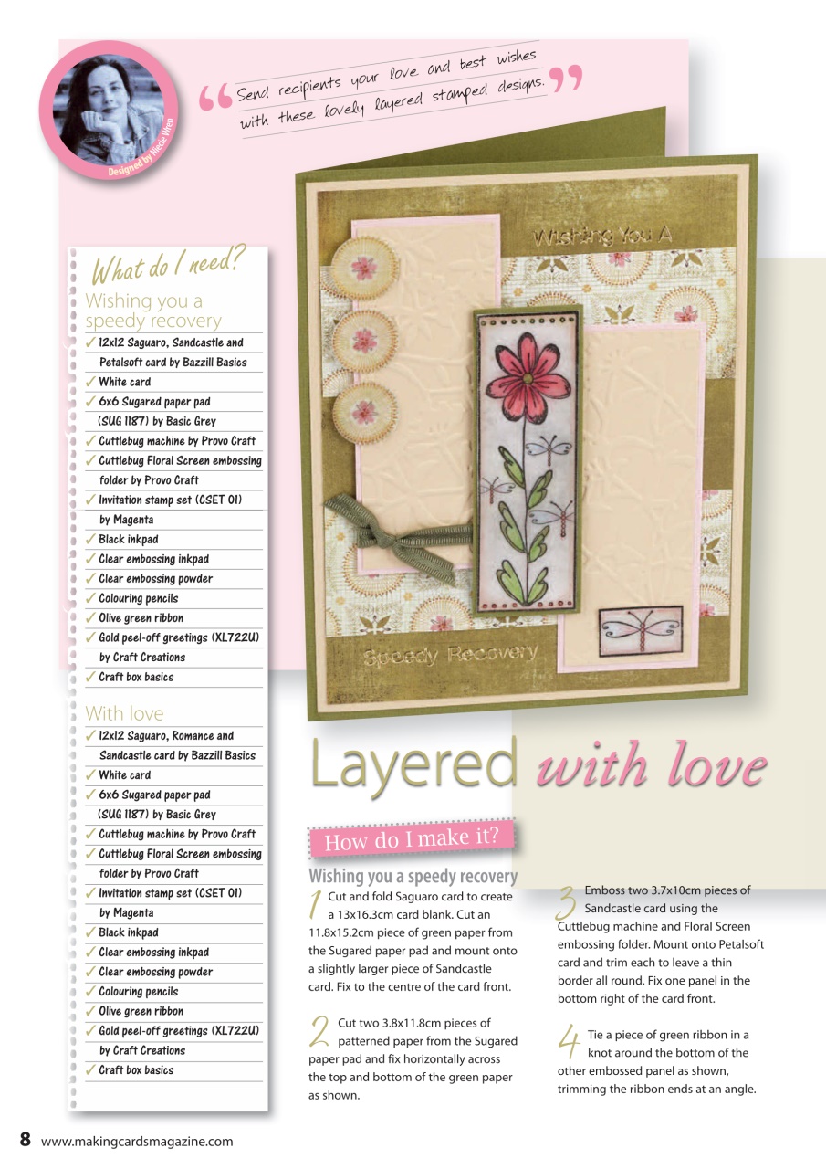 Making Cards & Papercraft Preview Pages