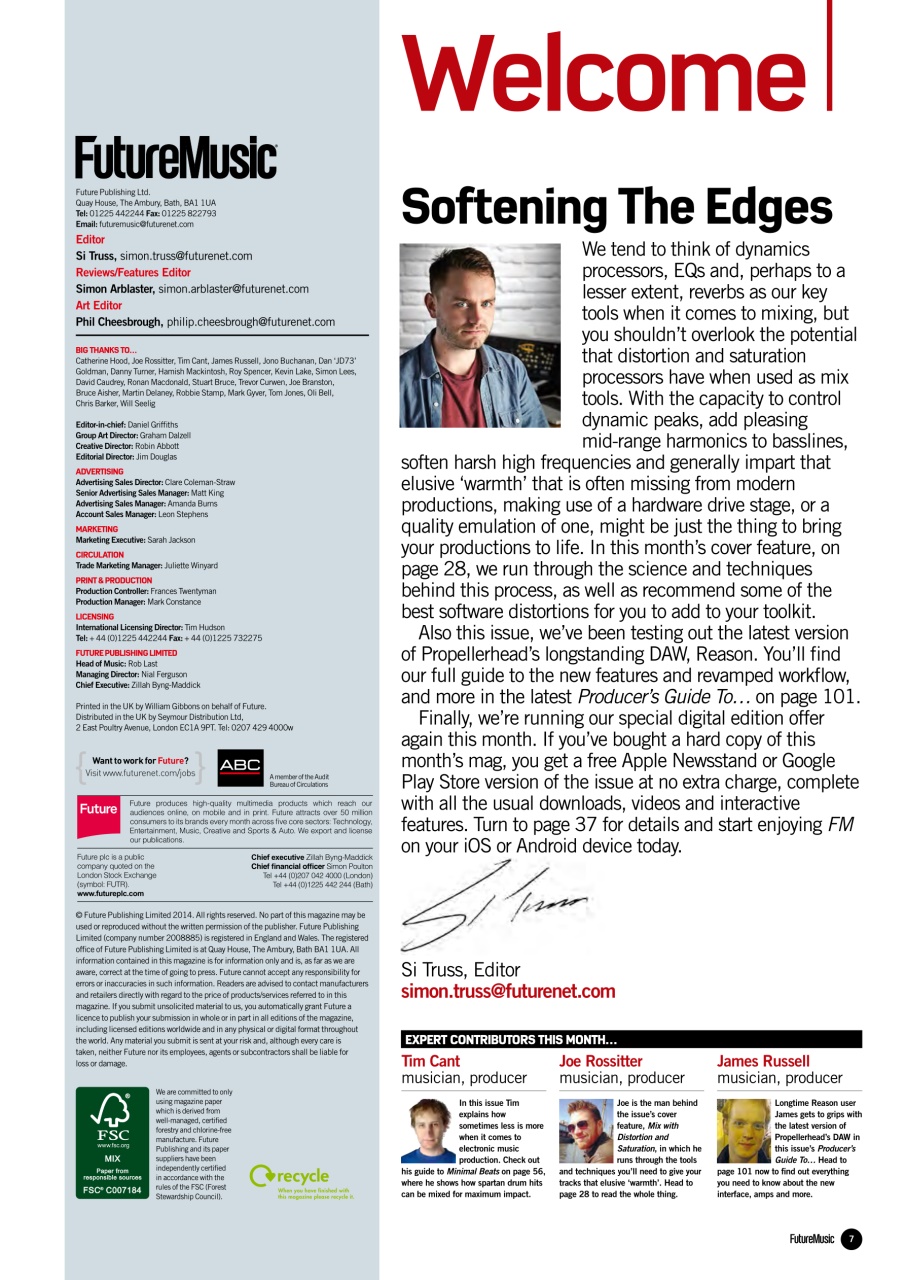 Future Music Preview Pages