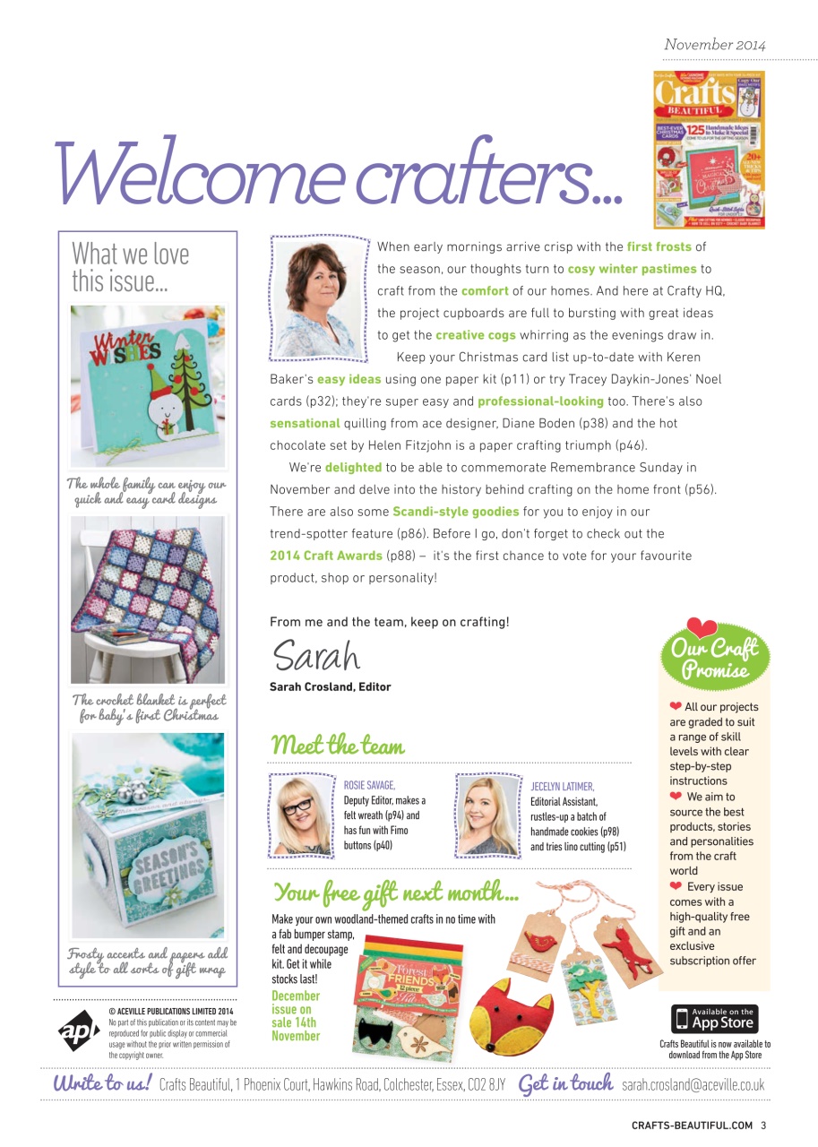 Crafts Beautiful Preview Pages