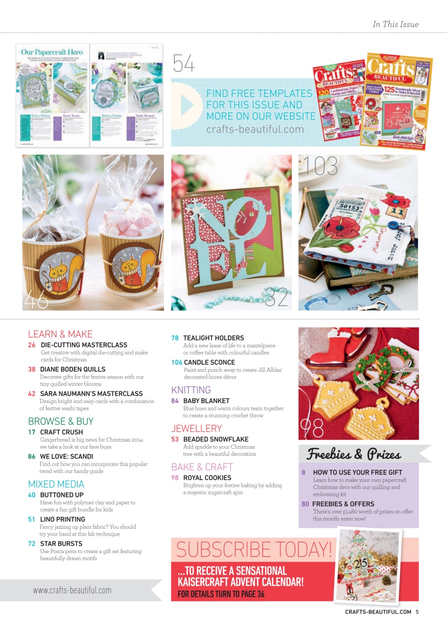 Crafts Beautiful Preview Pages