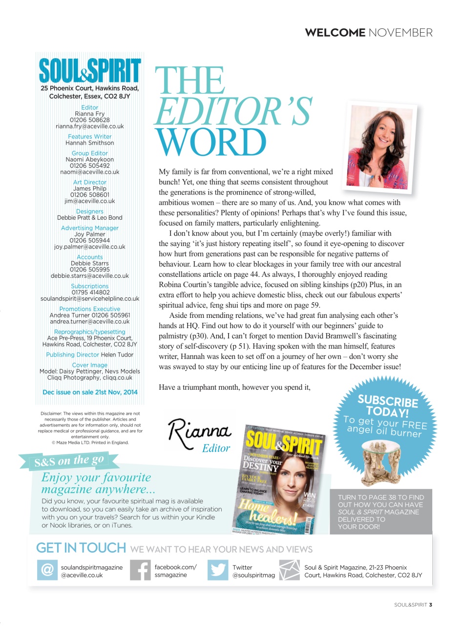 Soul & Spirit Preview Pages