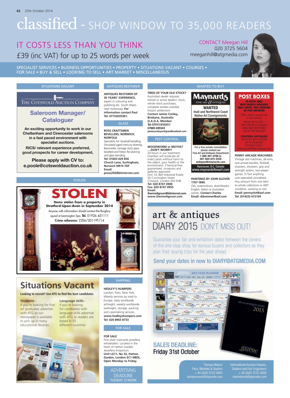 Antiques Trade Gazette Preview Pages