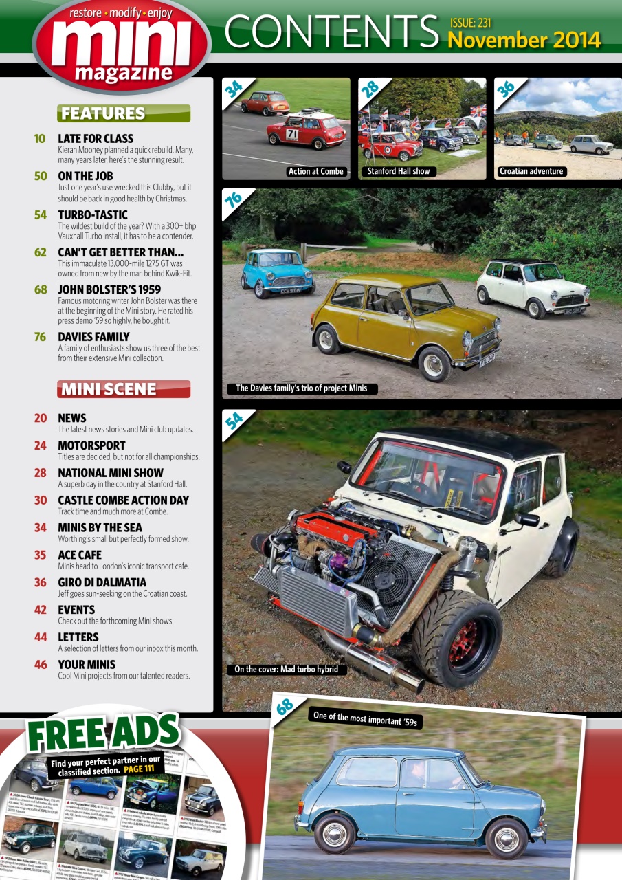 Mini Magazine Preview Pages