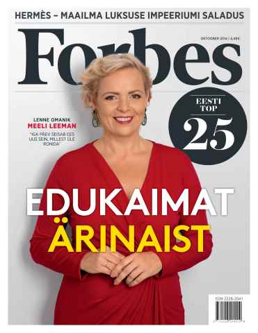 Forbes Oct '14 issue Forbes Oct '14
