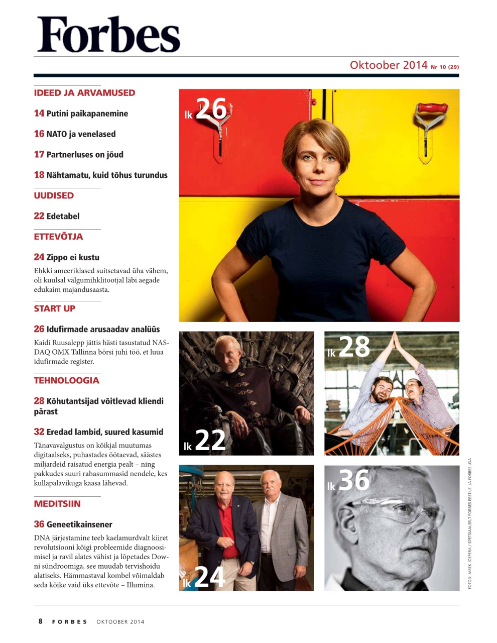 Forbes Estonia Preview Pages