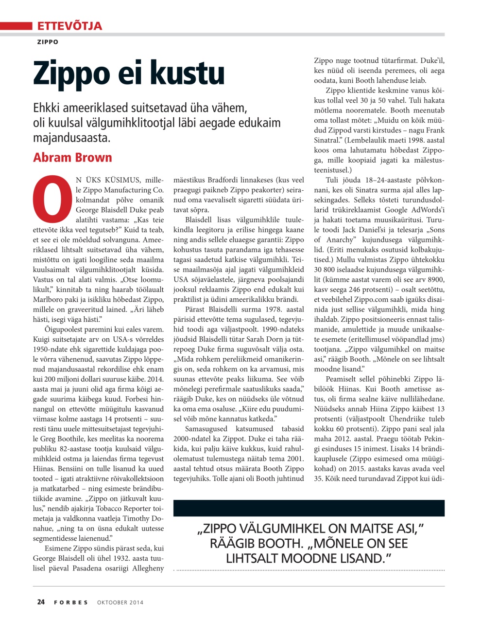 Forbes Estonia Preview Pages