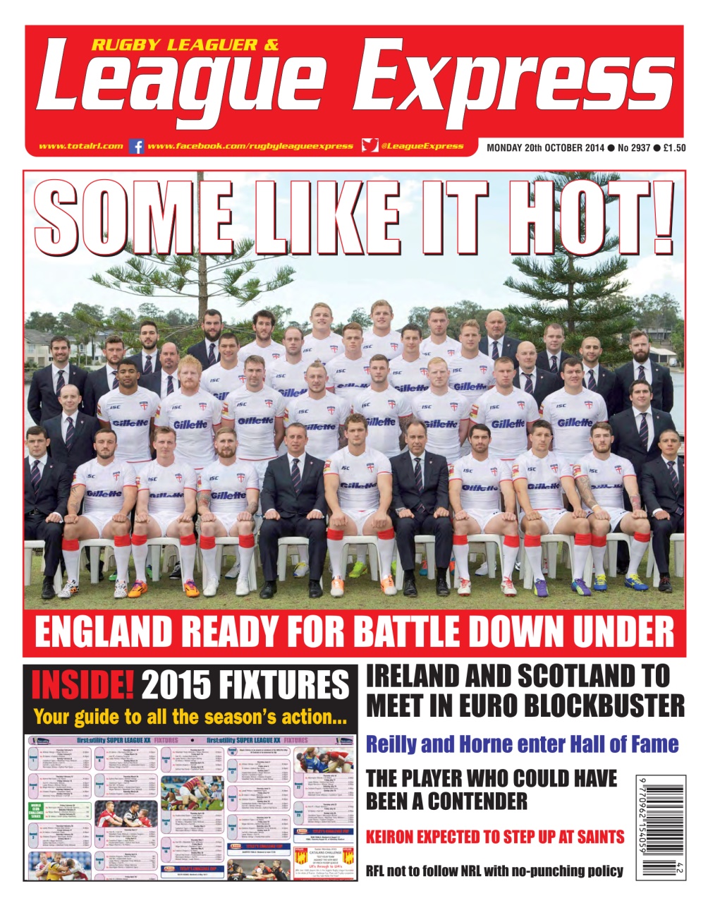 League Express Preview Pages