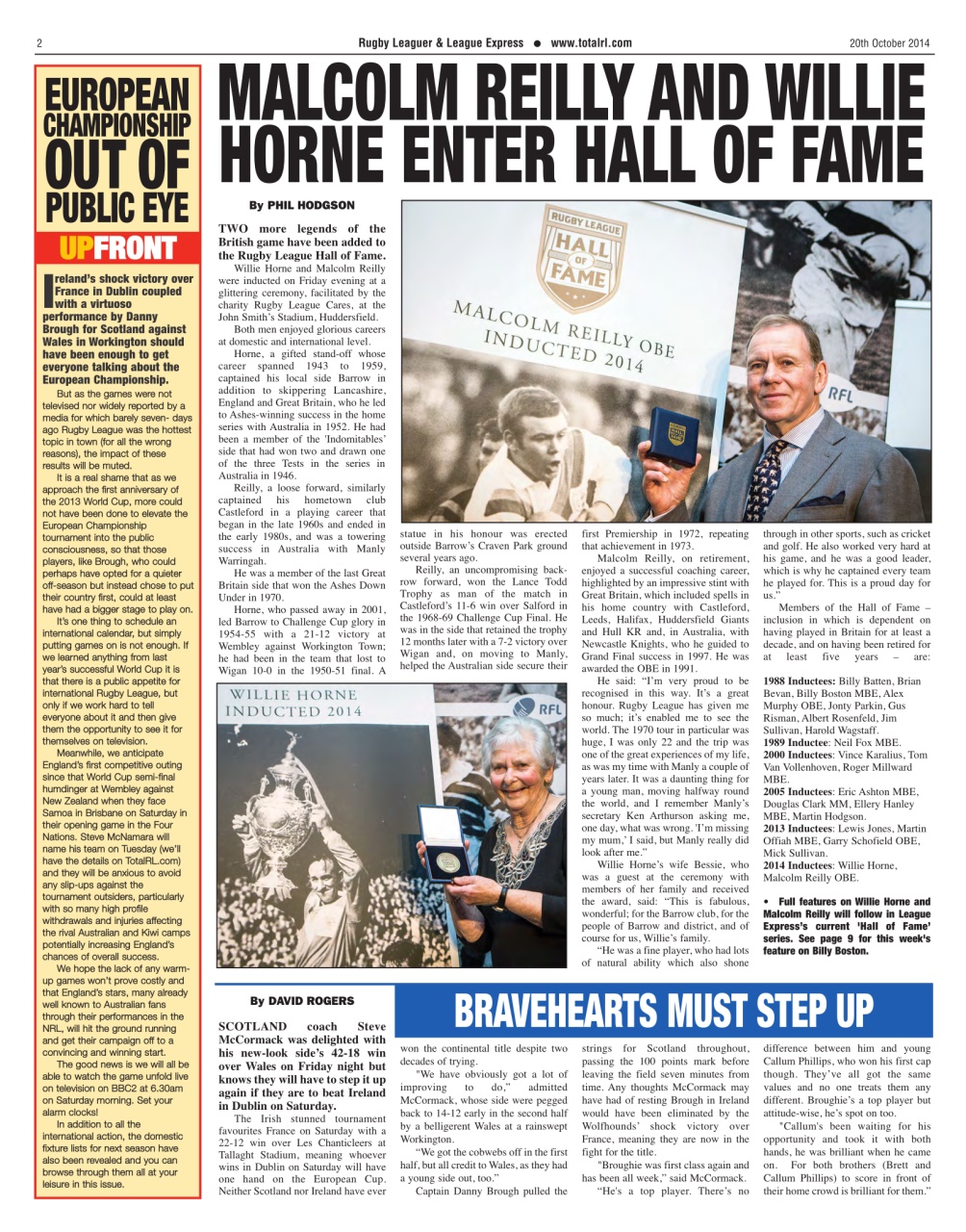 League Express Preview Pages