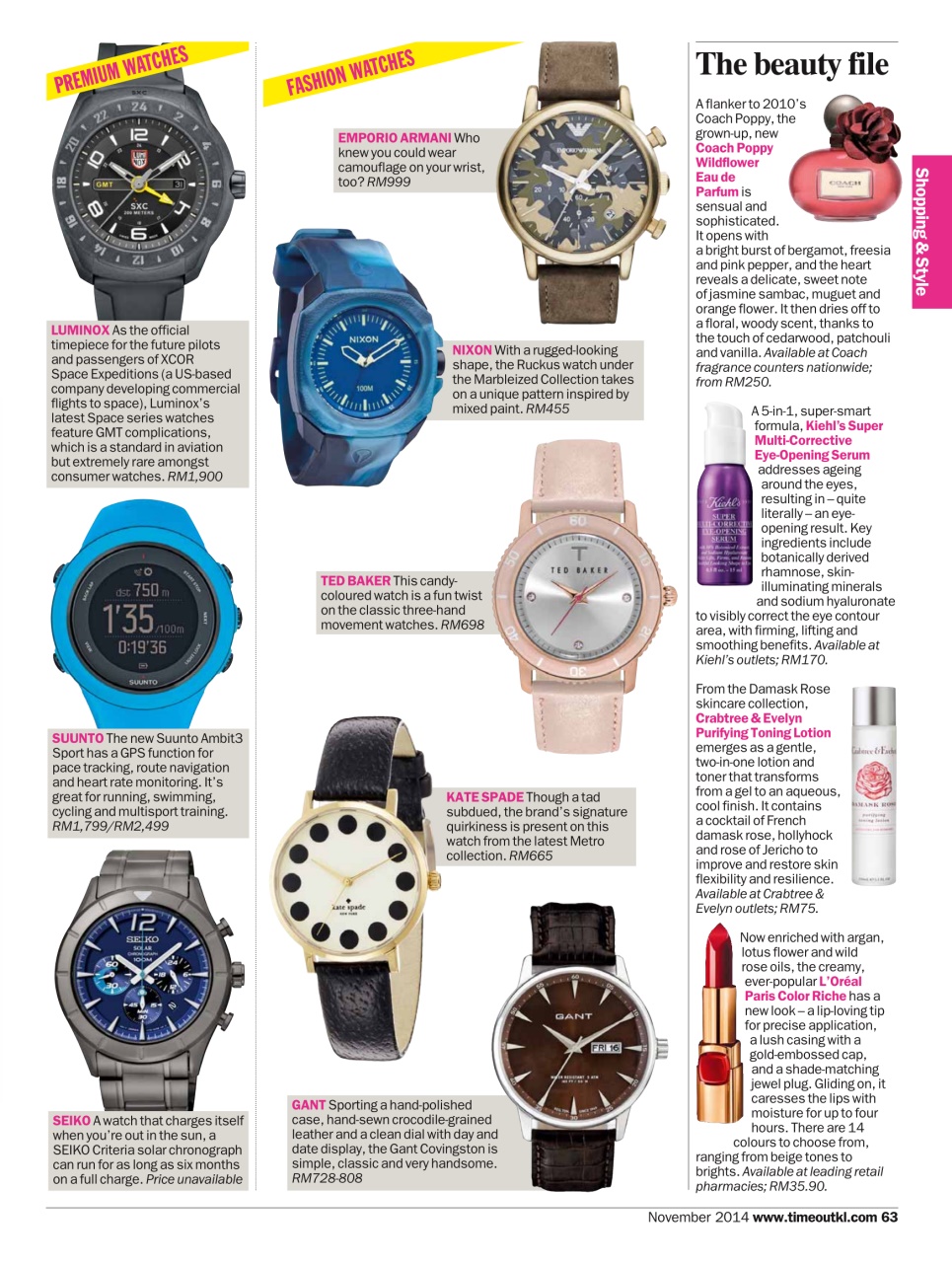 Time Out Kuala Lumpur Preview Pages