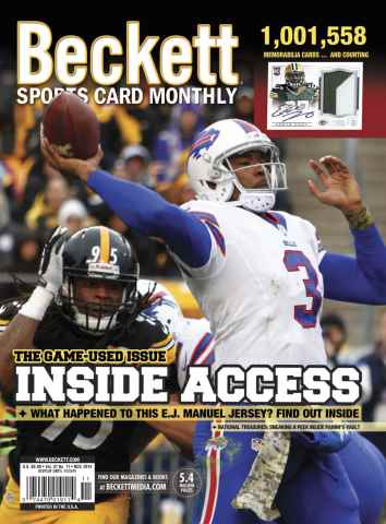 Sports Card Monthly Magazine issue November 2014